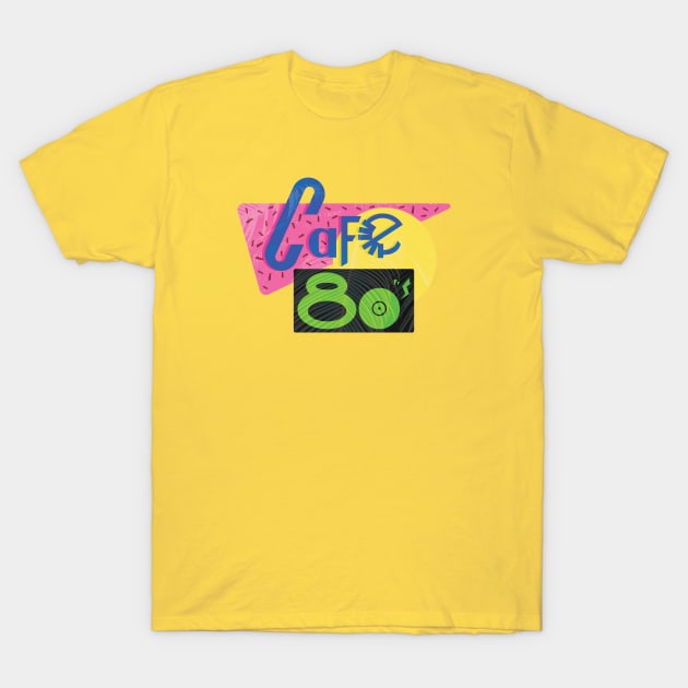 Cafe 80s T-Shirt by BadBox